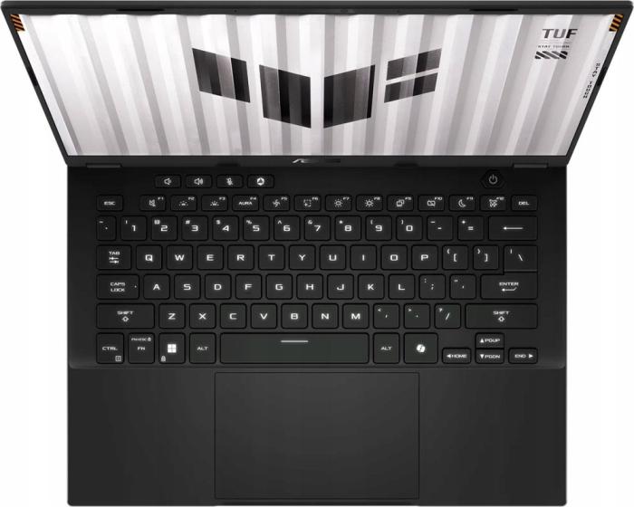 Asus TUF Gaming [FA401UV-R7161W] 8-Core Ryzen 7 8845HS /14 2560x1600 matowa IPS 165Hz / 16GB LPDDR5x / 1TB / RTX4060 8GB / pk / 1.46kg / Win11Home (czarny)