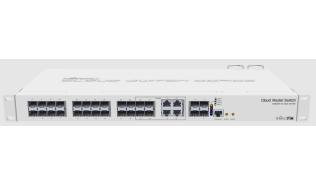 Mikrotik Switch 24x SFP 4x SFP+ 4x RJ45 1000Mb/s [CRS328-4C-20S-4S+RM]