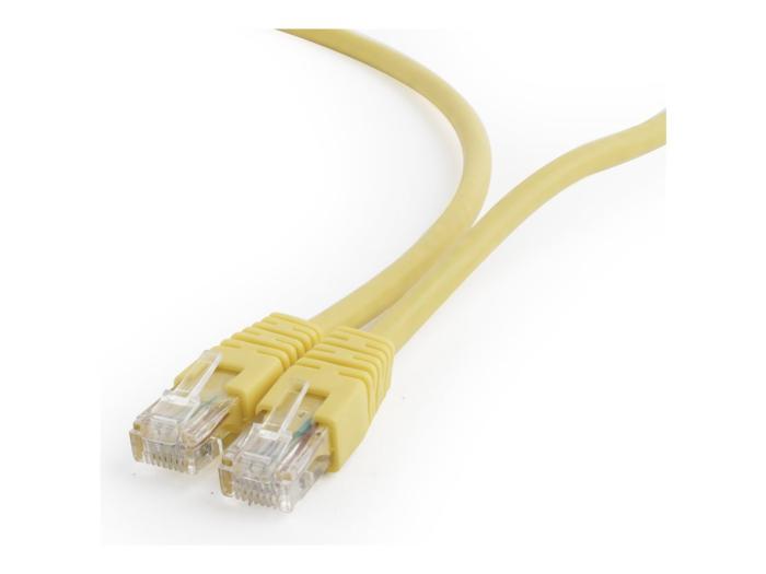 Gembird (5.0m) Kabel sieciowy (Patchcord) UTP cat. 6 RJ45 (żółty) [PP6U-5M/Y]