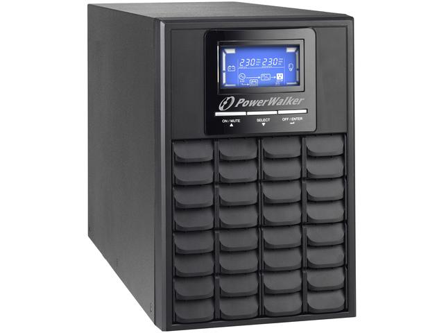 UPS POWERWALKER ON-LINE 1000VA 3X IEC C13 OUT, USB/RS-232, LCD, TOWER [VFI 1000 C LCD]