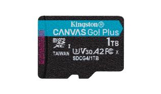 Secure Digital 1TB Kingston Micro SDXC CANVAS Go Plus Gen4 A2 U3 UHS-I V30 Class 10 (200/160MB/s) [SDCG4/1TBSP]