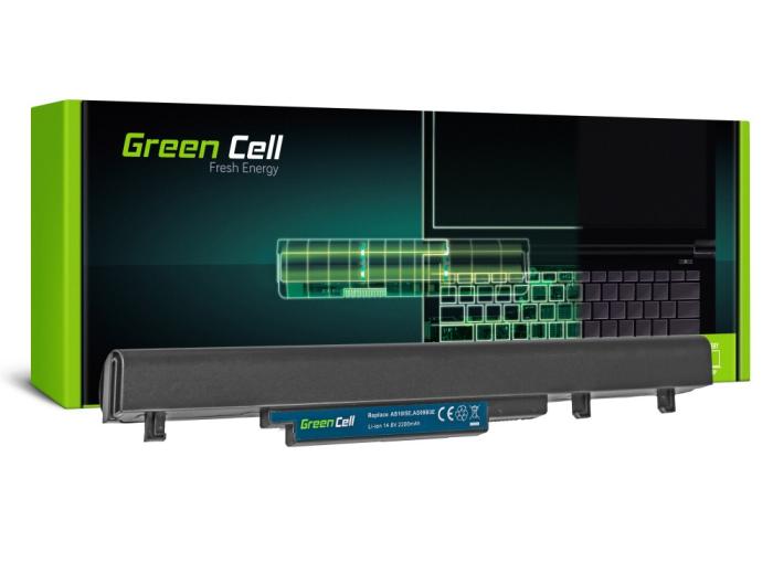 Green Cell bateria do Acer TravelMate 8372 8372G 8372Z 8481 8481G, 14.4V/14.8V 2200mAh [AC53]