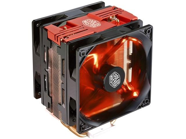 Cooler Master Hyper 212 LED Turbo Red (2x120 mm, TDP 180W, 4-pin PWM, LED czerwony) [RR-212TR-16PR-R1]