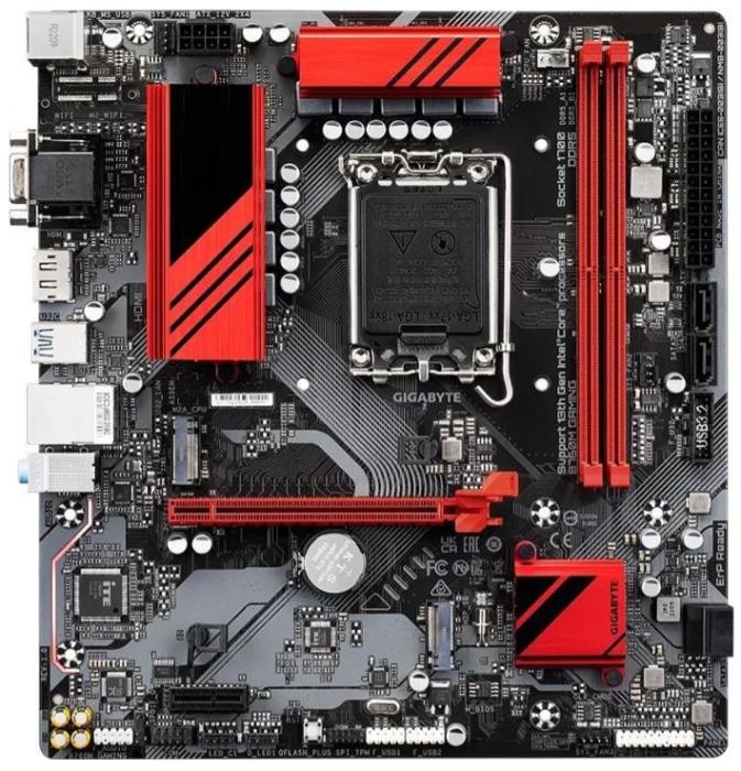 Gigabyte B760M GAMING (Intel B760) [S1700, 4xDDR5 do 8000MHz, (VGA, HDMI, DP) (2xM.2, PCIe 4.0 x16, PCIe 3.0 x4), micro ATX]