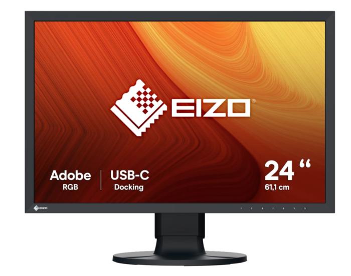 24’’ Eizo ColorEdge CS2400S (IPS LED, 1920x1200, 410, 19ms, 60Hz) (DP, HDMI, 2xUSB-2.0, USB-C) vesa, czarny