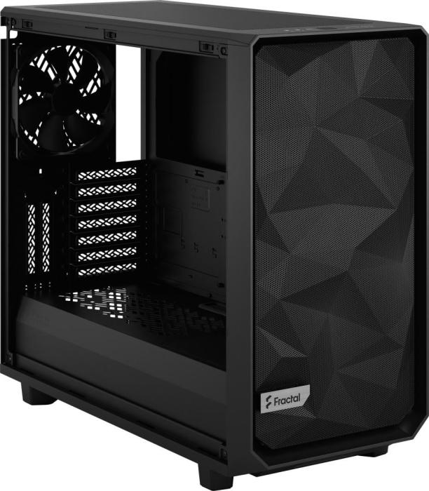 Fractal Design Meshify 2 Black Solid (metal) (1x USB-C 3.1, 2x USB 3.1) (2x2.5, 6x3.5) [FD-C-MES2A-01]