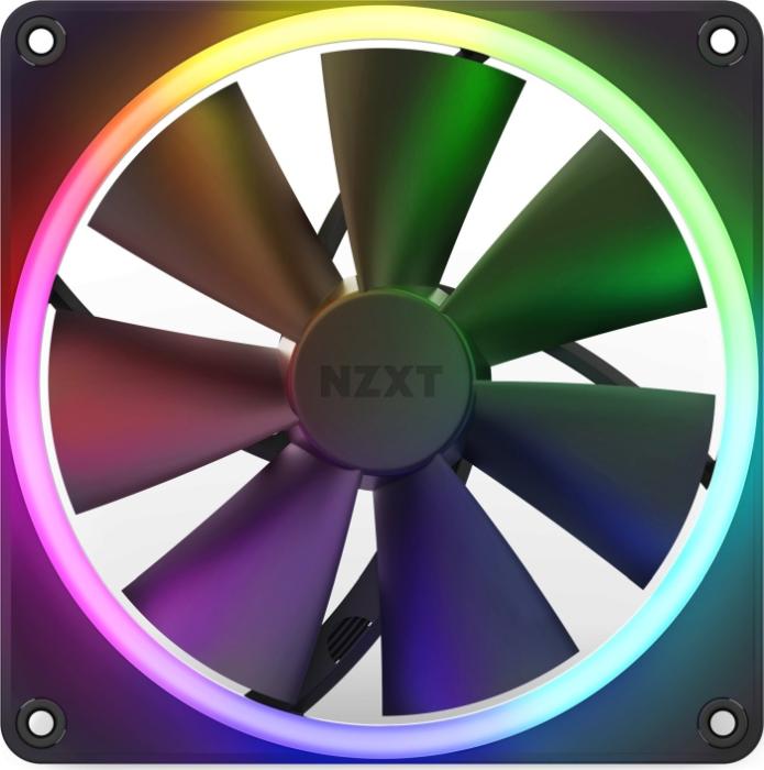 NZXT F140 RGB 140mm (czarny) [RF-R14SF-B1]