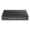 D-Link 24-Port Layer2 PoE Gigabit Smart Switch 24x 10/100/1000Mbit/s TP RJ-45 Port of which 12 x PoE 802.3af/802.3at802.3x Flow [DGS-1100-24PV2/E]