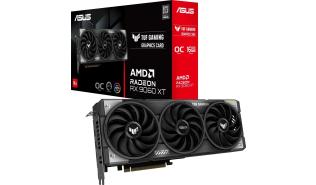 Radeon RX 9060XT Asus 16GB GDDR6 TUF Gaming OC [TUF-RX9060XT-O16G-GAMING] (1xHDMI 2.1b, 2xDP 2.1a) (128-bit, PCI-E 5.0)