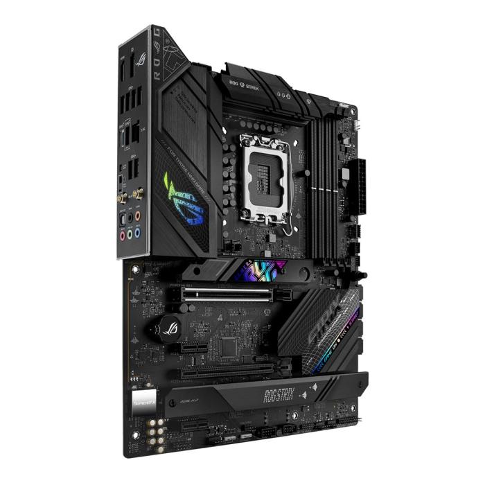 Asus ROG STRIX B760-F GAMING WIFI (Intel B760) [S1700, 4xDDR5 do 7800MHz, (HDMI 2.1, DP 1.4) (3xM.2, 1xPCIe 5.0 x16, 1xPCIe 3.0 x16 (x4), 2xPCIe 3.0 x1), WiFi 6E, BT 5.3, ATX]