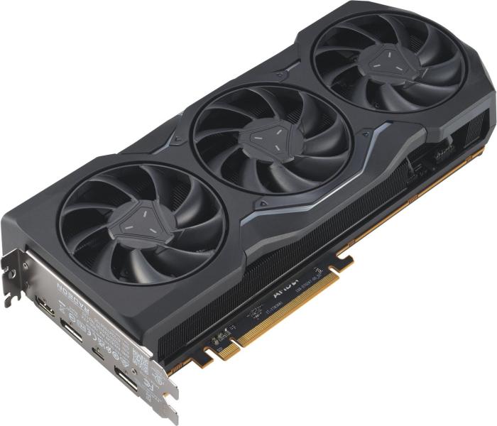 Radeon RX 7900XTX Gigabyte 24GB GDDR6 [GV-R79XTX-24GC-B] (1xHDMI 2.1, 2xDP 2.1, 1xUSB-C) (384-bit, PCI-E 4.0)