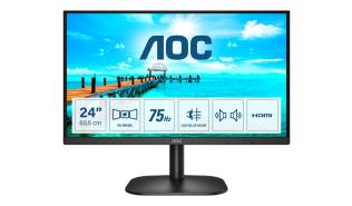 (24) 23.8 AOC 24B2XDAM (VA LED, 1920x1080, 250, 4ms, 75Hz) (VGA, DVI, HDMI 1.4) głośniki, czarny