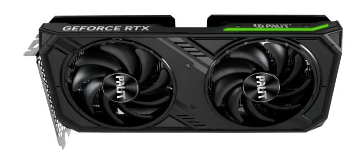 GeForce PCI-E RTX4070 Super Palit 12GB GDDR6X Dual OC DLSS3 [NED407SS19K9-1043D] (1xHDMI 2.1a, 3xDP 1.4a) (192-bit, PCI-E 4.0)