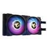 Gigabyte AORUS WATERFORCE X 240 All-in-one Liquid Cooler with Circular LCD Display RGB Fusion 2.0 Triple 120mm ARGB