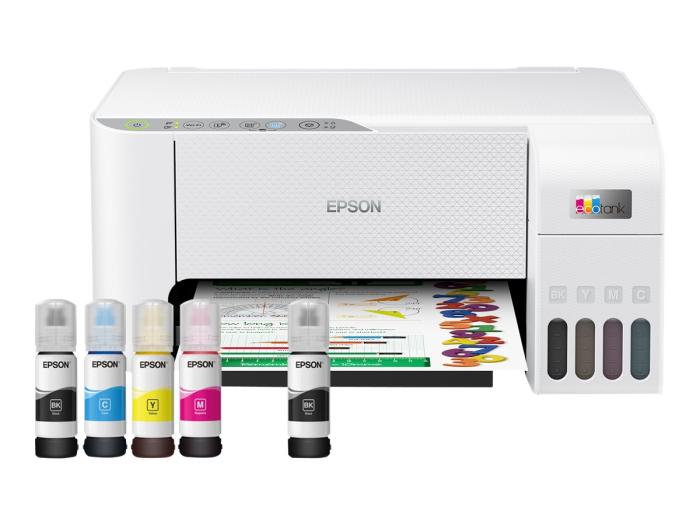 Epson EcoTank L3256 biały (drukarka, kopiarka, skaner) (tusz 103) (USB 2.0, WiFi)