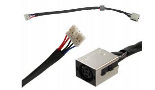 Gniazdo zasilania z kablem do wtyczki 7.4x5.0mm do notebooka Dell Inspiron 15 5000 P39F, 15-5000, 5540, 5542, 5545, 5547, 5548 [CN-0M03W3-GT074, CN-0M03W3-GT074-42R-02FX-A01, M03W3, 0M03W3]