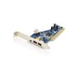 Kontroler Fire Wire PCI 400 Digitus (2x6-pin, 1x 4-pin) wew., (1x 6-pin zew.) IEEE1394a [DS-33203-2]