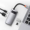 Baseus CAHUB-CY0G USB-C (1xUSB 3.0, 1xUSB 2.0, 1xUSB-C PD 100W, HDMI 4K)