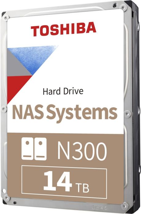 Toshiba N300 NAS 14TB (SATA III, ATA/600, 256MB, 7200) [HDWG21EUZSVA]