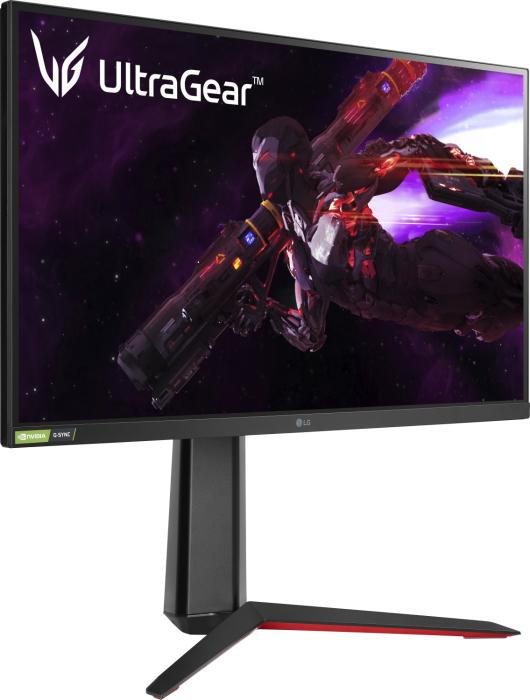27’’ LG 27GP850P-B (IPS LED, 2560x1440, 400, 1ms, 180Hz) (DP 1.4, 2xHDMI, 2xUSB 3.0) pivot, czarny