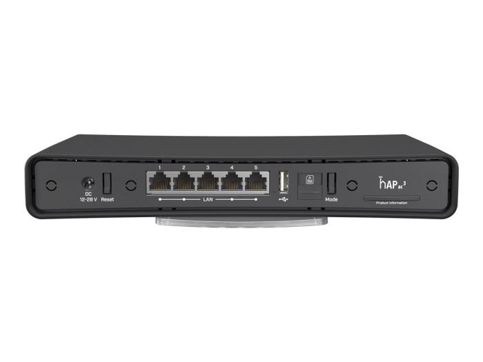 Mikrotik LTE Router hAP ac3 LTE6 Kit 5x RJ45 1000Mb/s 1x USB 1x microSIM [RBD53GR-5HACD2HND&R11E-LTE6]