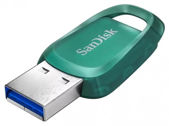 SanDisk Ultra Eco 512GB USB 3.2 (100MB/s) (zielony) [SDCZ96-512G-G46]
