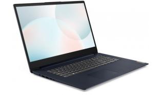 Lenovo IdeaPad 3-17IAU7 [82RL00DNPB] 10-Core i5-1235U /17.3 1920x1080 matowa IPS / 8GB DDR4 (max 24GB) / 512GB (wolne M.2) / Iris Xe / 2.04kg / brak systemu (niebieski)
