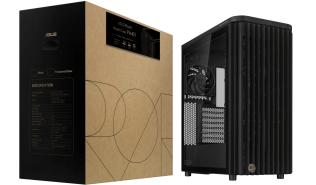 Asus PROART PA401 Wood TG (szkło hartowane) (2x160mm, 1x120mm) (1x 2 x USB 3.2 Gen1, 1x USB-C 3.2 Gen2x2 20Gb, 1x Jack combo) (4x2.5, 4x3.5/2.5)