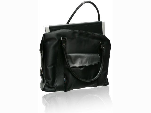 Torba do laptopa Natec Impress Magnolia 15.4 czarny [IM-MAG-B-154]