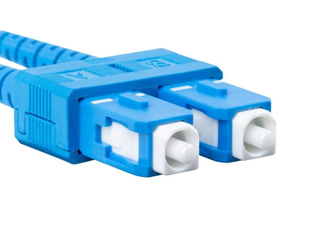 Lanberg patchcord światłowód SM SC/UPC-SC/UPC DUPLEX 3mm LSZH G657A1 żółty (10m) [FO-SUSU-SD11-0100-YE]
