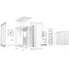 be quiet! Light Base 900 FX White E-ATX Midi ARGB [BGW72]