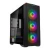 Phanteks Eclipse G500A D-RGB, Tempered Glass (szkło hartowane) (9x2.5, 2x3.5) (2xUSB 3.2 Gen1, 1xUSB-C 3.2 Gen2) [PH-EC500GA_DBK01A]