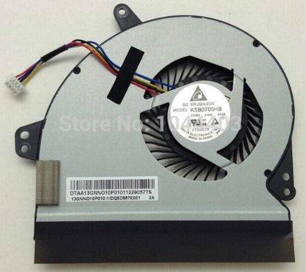 Wentylator do notebooka Asus X501 X501A X501A-BSPDN22 X501A-DH31 HPD121H X501A-SI30403X - 4PIN [13GNNO10P010, KSB0705HB CA1B]
