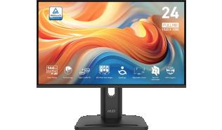 (24) 23.8 MSI PRO MP245PHG E14 (IPS, 1920x1080, 300, 4ms, 106%sRGB, 144Hz) (1xHDMI 2.0, 1xDP 1.2) czarny