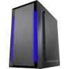 Gembird Fornax 960R Blue (czarny) (akryl) (2x USB 3.0) (1x2.5, 2x2.5/3.5, 1x3.5, 1x5.25) [CCC-FORNAX-960B]