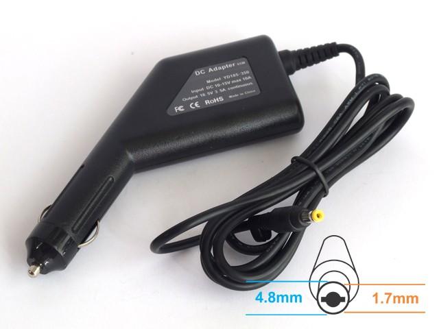 Energy4U Movano CA24 zasilacz samochodowy do laptopa HP COMPAQ 18.5V / 3.5A / 65W z wtyczką 4.8x1.7mm