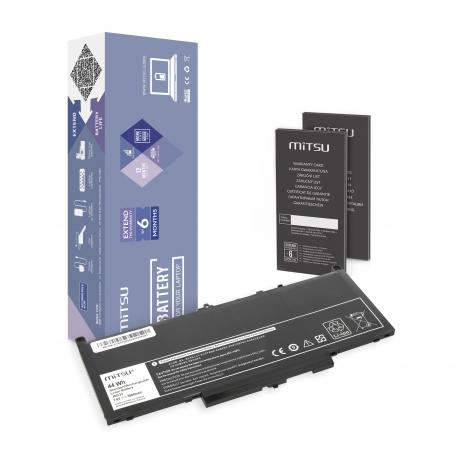 Mitsu bateria Dell Latitude E7270, E7470 7.4V/7.6V, 5800mAh (44Wh) 4 ogniwa [BC/DE-E7470S]