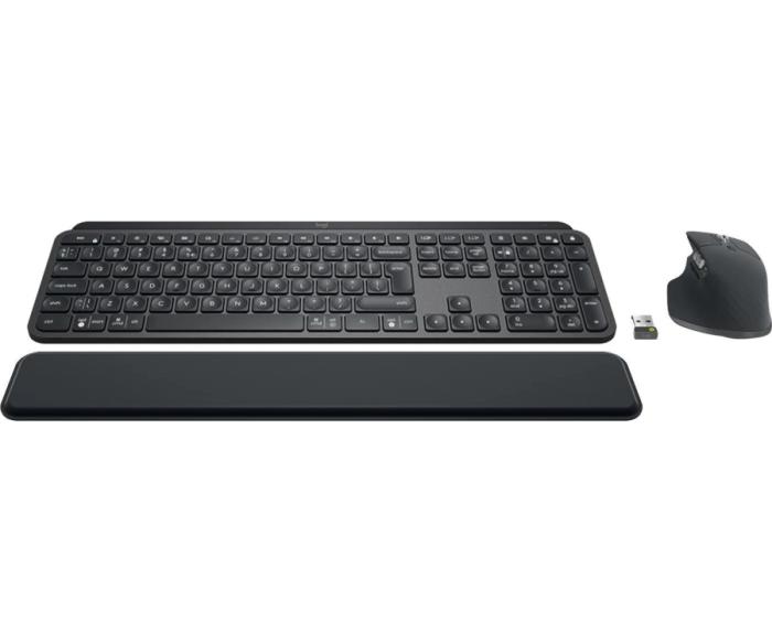 Logitech Wireless MX Keys Combo Business 2 (niskoprofilowy, membranowa) (czarny) [920-010933]