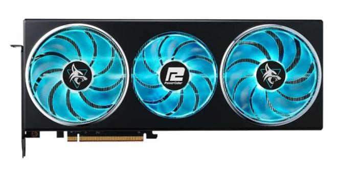 Radeon RX 7700XT PowerColor 12GB GDDR6 Hellhound OC [RX7700XT 12G-L/OC] (1xHDMI 2.1, 3xDP 2.1) (192-bit, PCI-E 4.0)