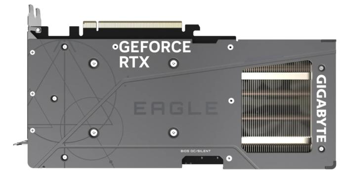GeForce PCI-E RTX4070 Super Gigabyte 12GB GDDR6X Eagle OC [GV-N407SEAGLE OC-12GD] (1xHDMI 2.1, 3xDP 1.4a) (192-bit, PCI-E 4.0)