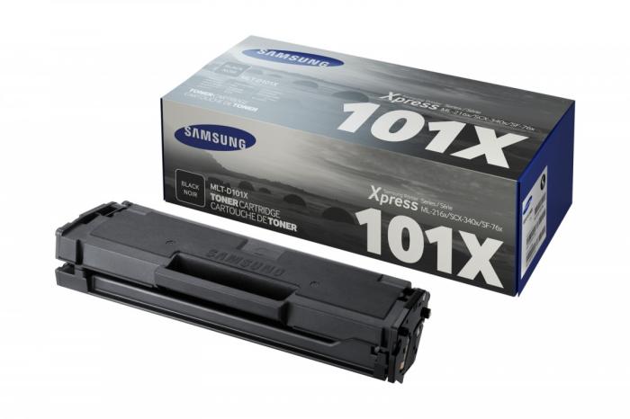 MLT-D101X [SU706A] - czarny, oryginalny toner Samsung, wydajność ok. 700 stron (ML-2160, ML-2165, ML-2165W, SF-760P, SCX-3400, SCX-3405, SCX-3405W, SCX-3400F, SCX-3405F, SCX-3405FW)