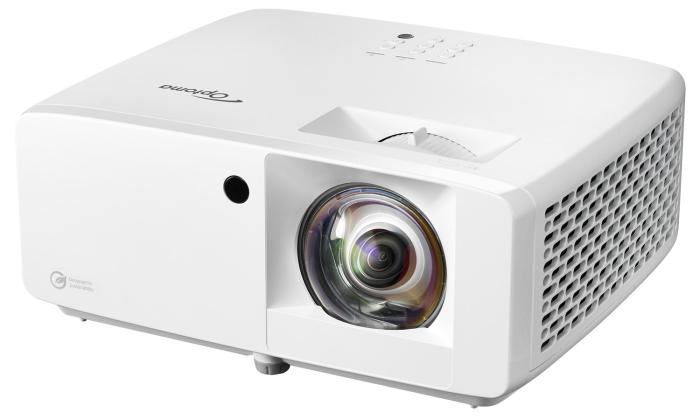 Projektor Optoma UHZ35ST krótkoogniskowy (3840x2160, 16:9, 3600 ANSI, 500000:1, 30000h) (2x HDMI, 1x USB-A, 1x VGA, 1x RS-232, 1x LAN)