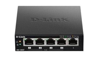 D-Link Metal Housing Desktop Switch 10/100 Mbit/s 5-port PoE [DES-1005P/E]