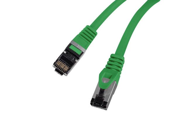 Lanberg (2.0m) Kabel sieciowy (Patchcord) kat.8.1 S/FTP LSZH CU Fluke Passed (zielony) [PCF8-10CU-0200-G]
