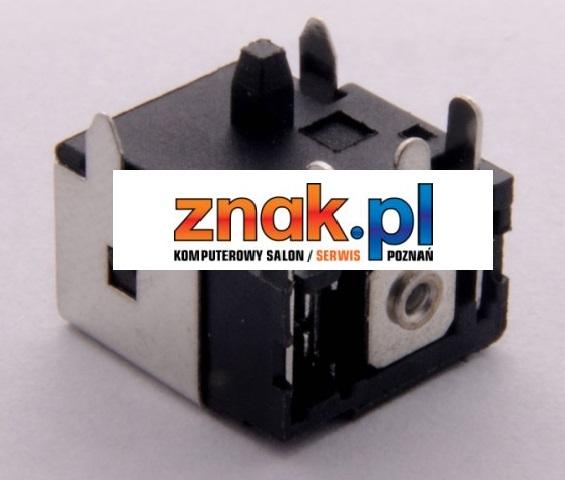 Gniazdo zasilania GNL06 do wtyczki 5.5x1.7mm do notebooków Acer (1200, 1410, 1500, 1511LMI, 1520, 1600), HP (6720s, 6820s, NX6115, NX6125, NX7000, NX7010)