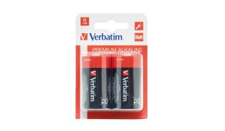 Bateria Verbatim LR20 (2 szt.) [49923]