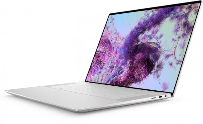 DELL XPS 16 9640 [9640-7616] 16-Core Ultra 7 155H/16.3 3840x2400 dotykowy OLED 90Hz 400nits/64GB LPDDR5x/4TB SSD/RTX4070 8GB/3xThu4/pk white/2.13kg/Win11Pro (srebrny)