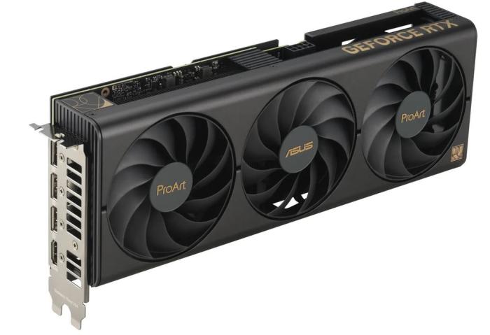 GeForce PCI-E RTX4070 Asus 12GB GDDR6X PROART OC [PROART-RTX4070-O12G] (1xHDMI 2.1a, 3xDP 1.4a) (192-bit, PCI-E 4.0)