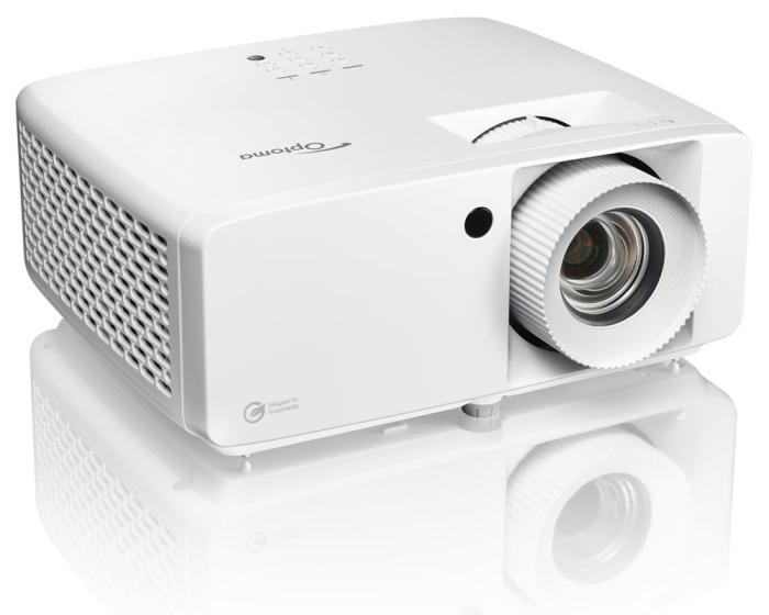 Projektor Optoma ZH450ST krótkoogniskowy (1920x1080, 16:9, 4200 ANSI, 2000000:1, 30000 godzin) (2x HDMI, 1x USB-A, 1x VGA, 1x RS-232, 1x LAN)