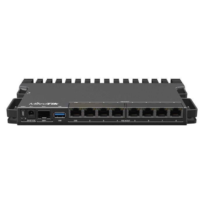 MikroTik Router 7x1GbE 1x2,5GbE 1x10GbE SFP+ PoE [RB5009UPR+S+IN]